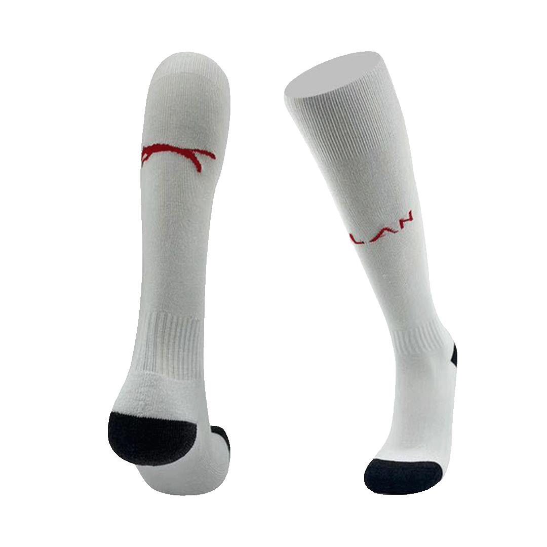 Kids AC Milan Home Soccer Socks - Pro Jersey Shop