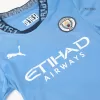 Kids Manchester City Home Soccer Jersey Kit (Jersey+Shorts) 2024/25 - Pro Jersey Shop