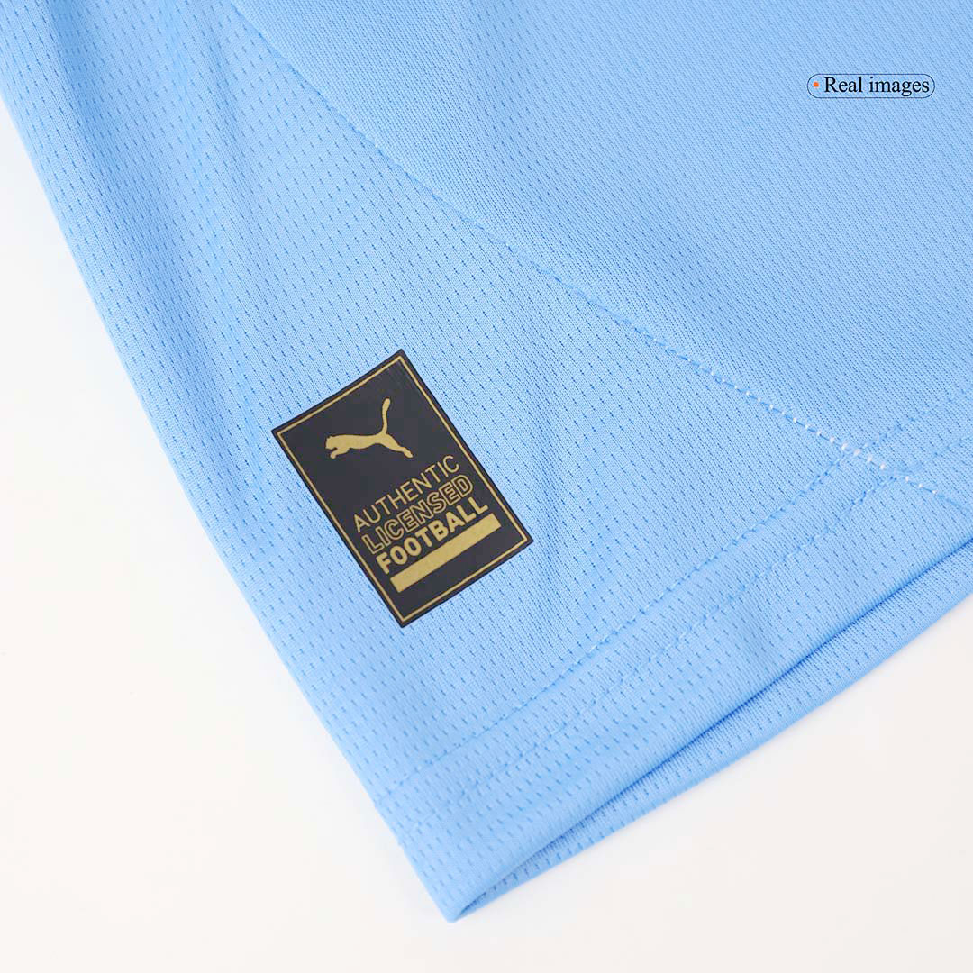 Kids Manchester City Home Soccer Jersey Kit - Pro Jersey Shop