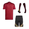 Men's Belgium Home Soccer Jersey Whole Kit (Jersey+Shorts+Socks) Euro 2024 - Pro Jersey Shop