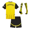 Premium Quality Kids Borussia Dortmund Home Soccer Jersey Whole Kit (Jersey+Shorts+Socks) 2024/25 - Pro Jersey Shop