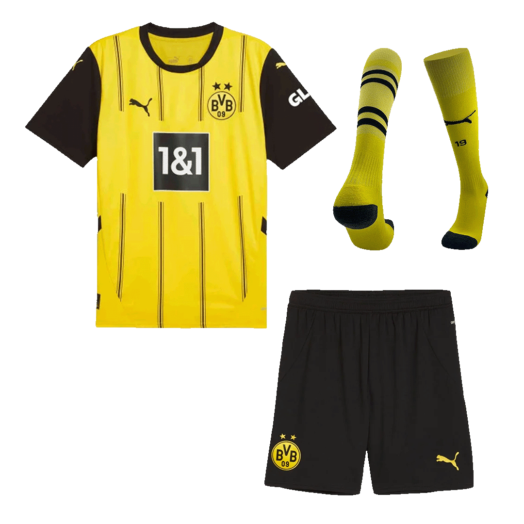 Borussia Dortmund Home Soccer Fan Full Kit - Pro Jersey Shop