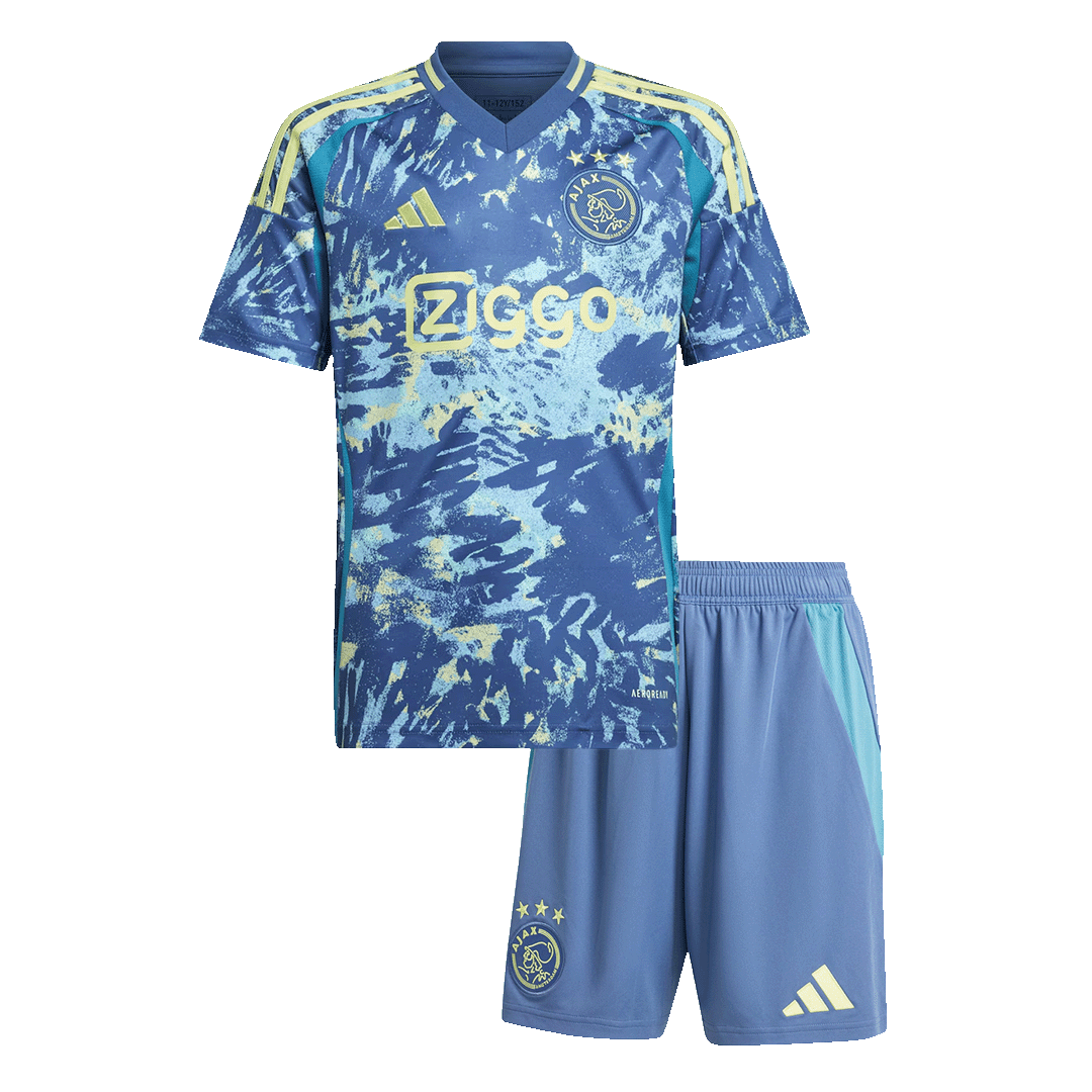 Kids Ajax Away Soccer Jersey Kit - Pro Jersey Shop