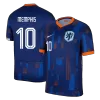 Men's MEMPHIS #10 Netherlands Away Soccer Jersey Shirt Euro 2024 - Fan Version - Pro Jersey Shop