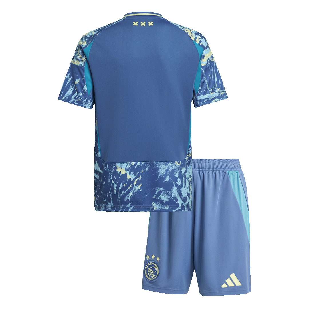 Kids Ajax Away Soccer Jersey Kit - Pro Jersey Shop