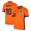 Men's MEMPHIS #10 Netherlands Home Soccer Jersey Shirt Euro 2024 - Fan Version - Pro Jersey Shop