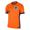 Men's VIRGIL #4 Netherlands Home Soccer Jersey Shirt Euro 2024 - Fan Version - Pro Jersey Shop