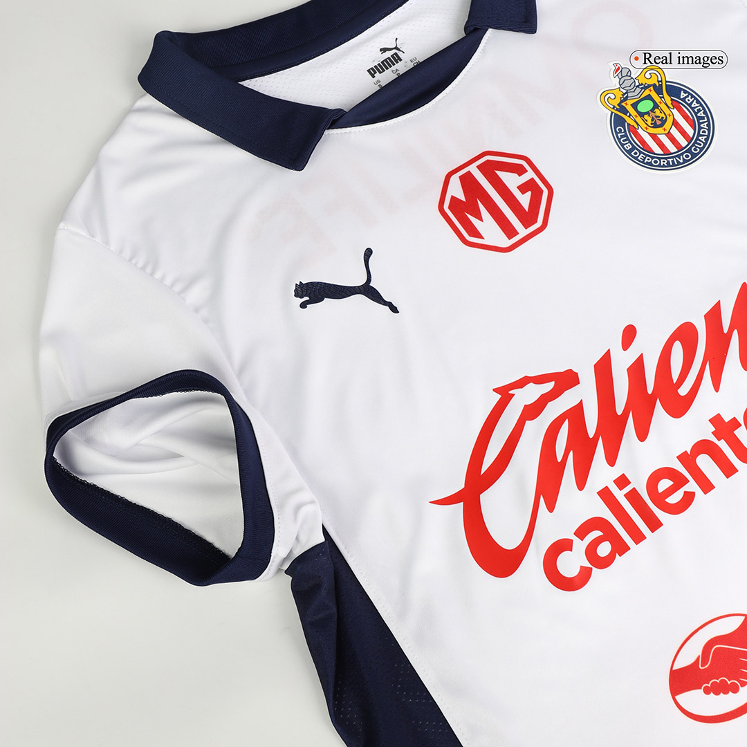 Men's Authentic Chivas Away Soccer Jersey Shirt - Player Version - Pro Jersey Shop