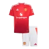 Kids Manchester United Home Soccer Jersey Kit (Jersey+Shorts) 2024/25 - Pro Jersey Shop