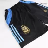 Men's Argentina Pre-Match Pre-Match Training Soccer Shorts COPA AMÉRICA 2024 - Pro Jersey Shop