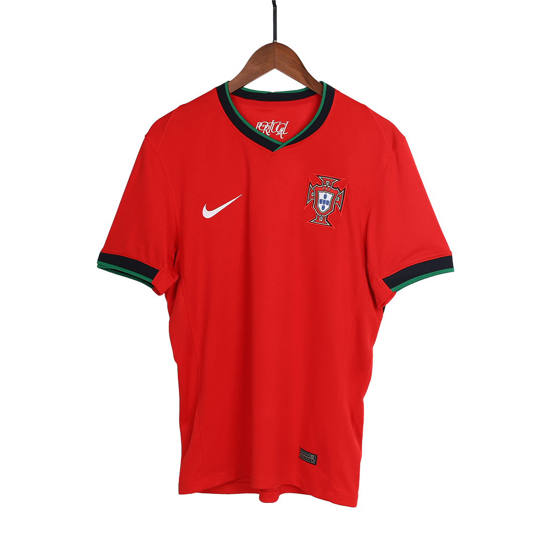 Premium Quality Men's RONALDO #7 Portugal Home Soccer Jersey Shirt Euro - Fan Version - Pro Jersey Shop