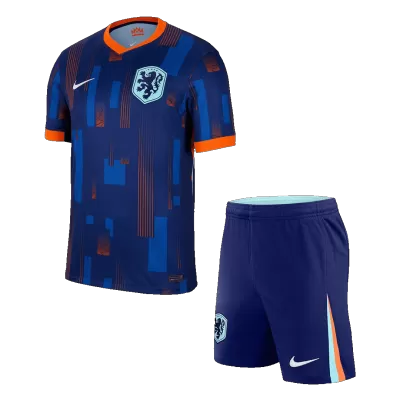 Men's Netherlands Away Soccer Jersey Kit (Jersey+Shorts) Euro 2024 - Pro Jersey Shop