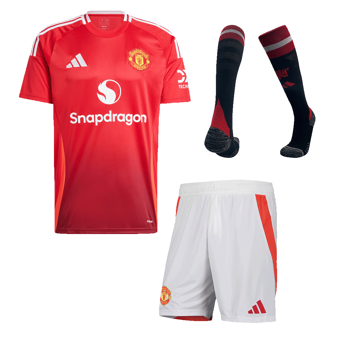 Manchester United Home Soccer Fan Full Kit - Pro Jersey Shop