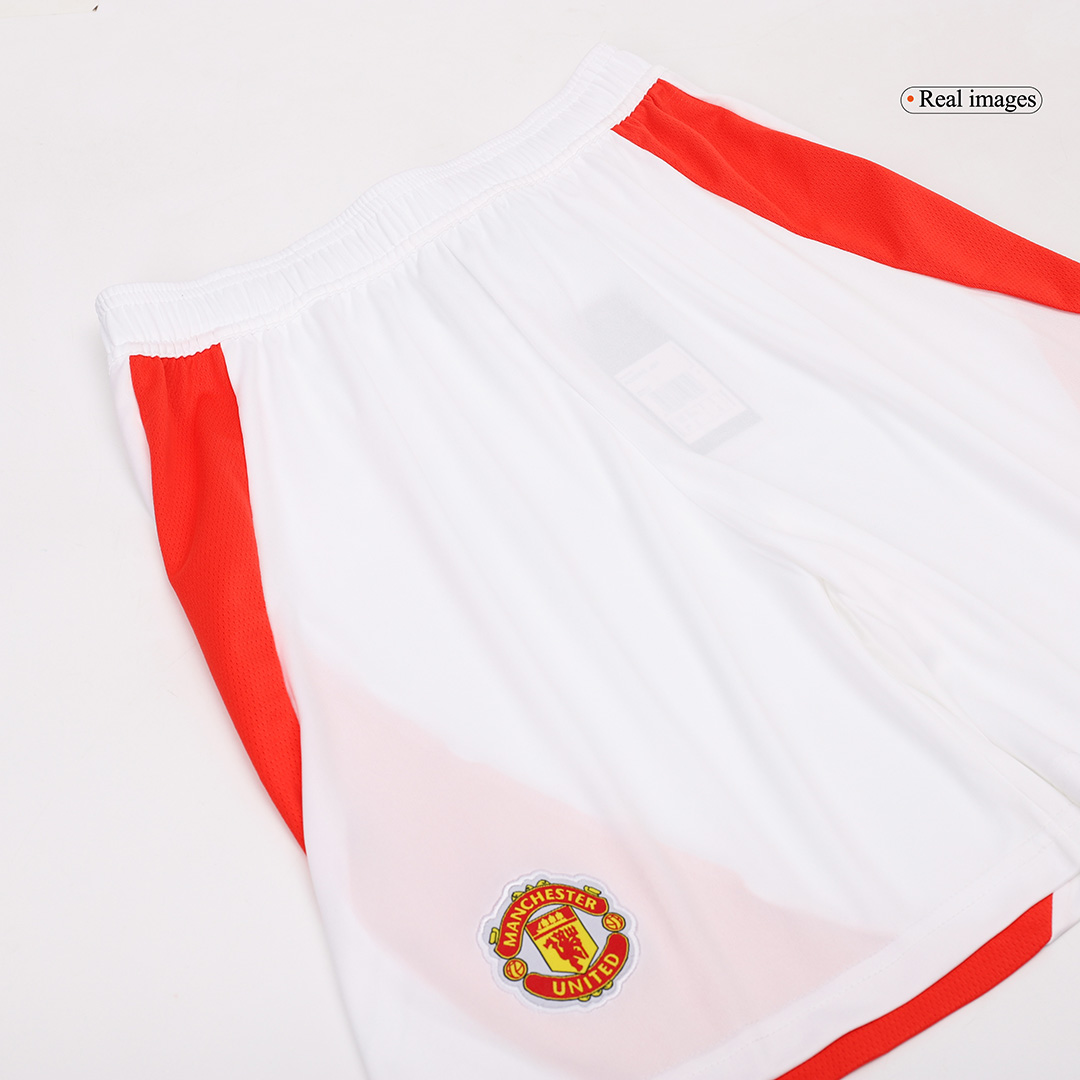 Manchester United Home Soccer Shorts - Pro Jersey Shop
