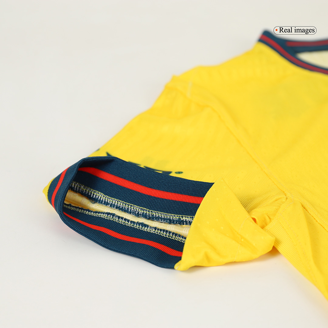 Men's Authentic Club America Aguilas Home Soccer Jersey Shirt - Player Version - Pro Jersey Shop