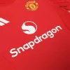 Men's Authentic Manchester United Home Soccer Jersey Kit (Jersey+Shorts) 2024/25 - Pro Jersey Shop