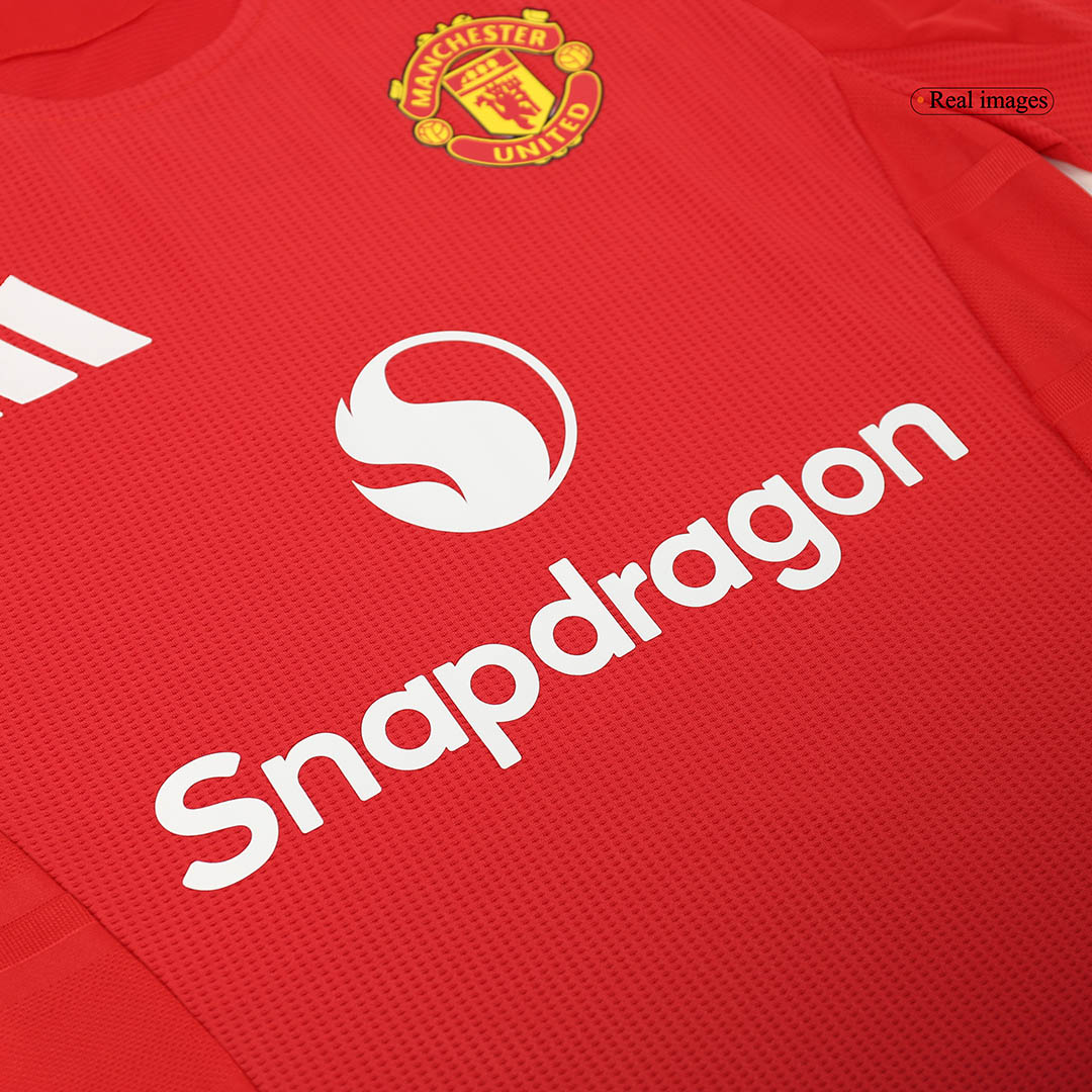 Manchester United Home Soccer Match Jersey - Pro Jersey Shop