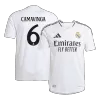 Premium Quality Men's Authentic CAMAVINGA #6 Real Madrid Home Soccer Jersey Shirt 2024/25 - Player Version - Pro Jersey Shop