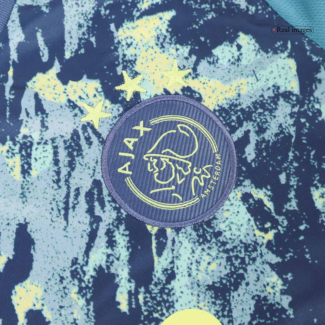 Kids Ajax Away Soccer Jersey Kit - Pro Jersey Shop