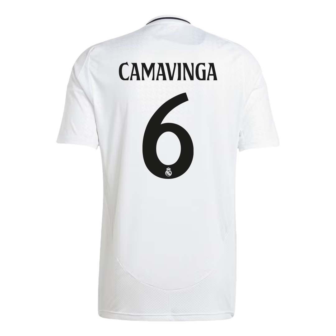 Premium Quality Men's CAMAVINGA #6 Real Madrid Home Soccer Jersey Shirt - Fan Version - Pro Jersey Shop