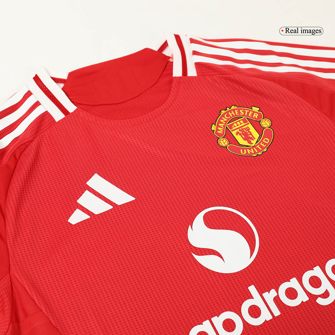 Manchester United Home Soccer Match Jersey - Pro Jersey Shop