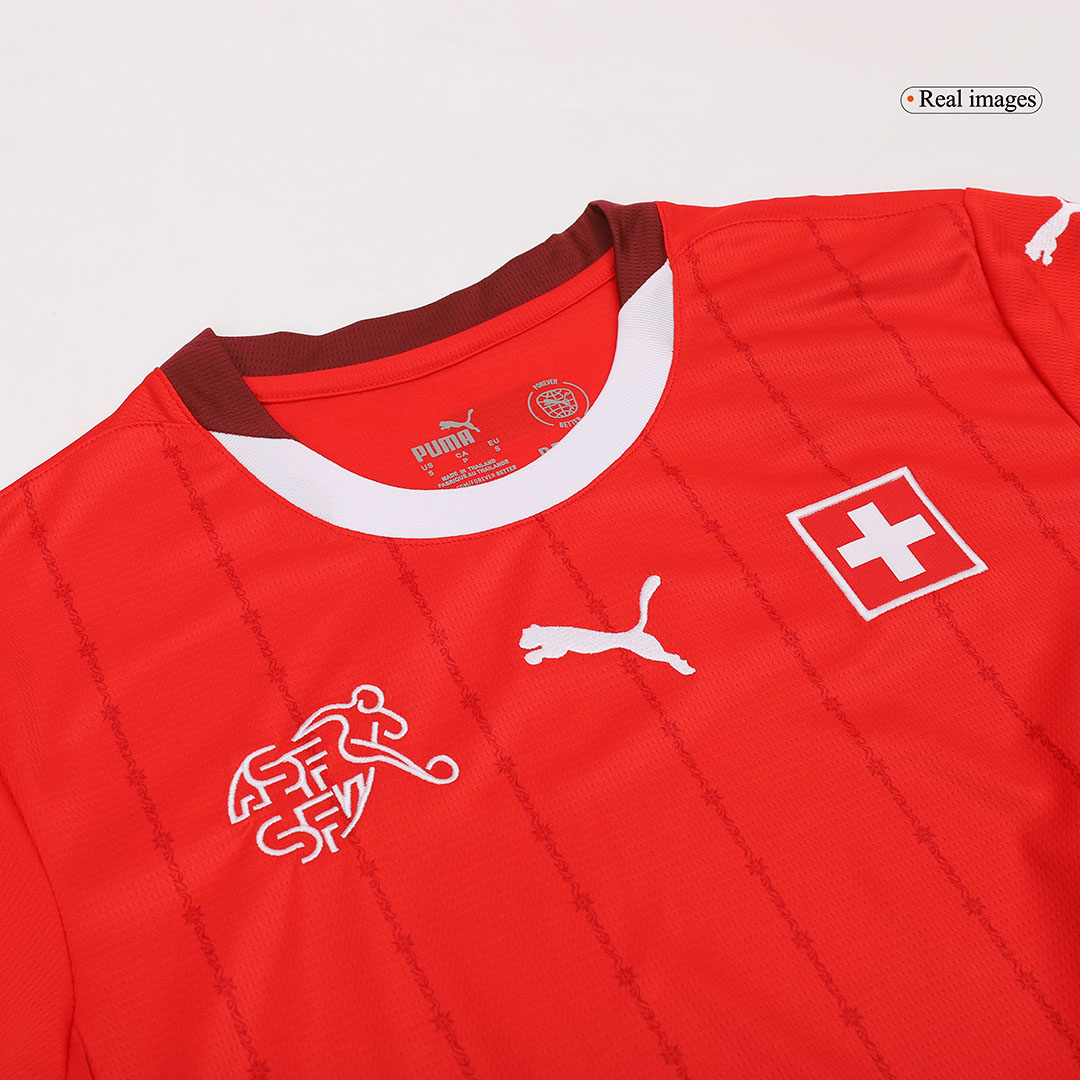 Switzerland Home Soccer Jersey  Replica - Pro Jersey Shop