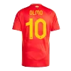 Premium Quality Men's OLMO #10 Spain Home Soccer Jersey Shirt Euro 2024 - Fan Version - Pro Jersey Shop