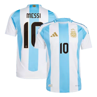 Men's Authentic MESSI #10 Argentina Home Soccer Jersey Shirt Copa America 2024 - Player Version - Pro Jersey Shop