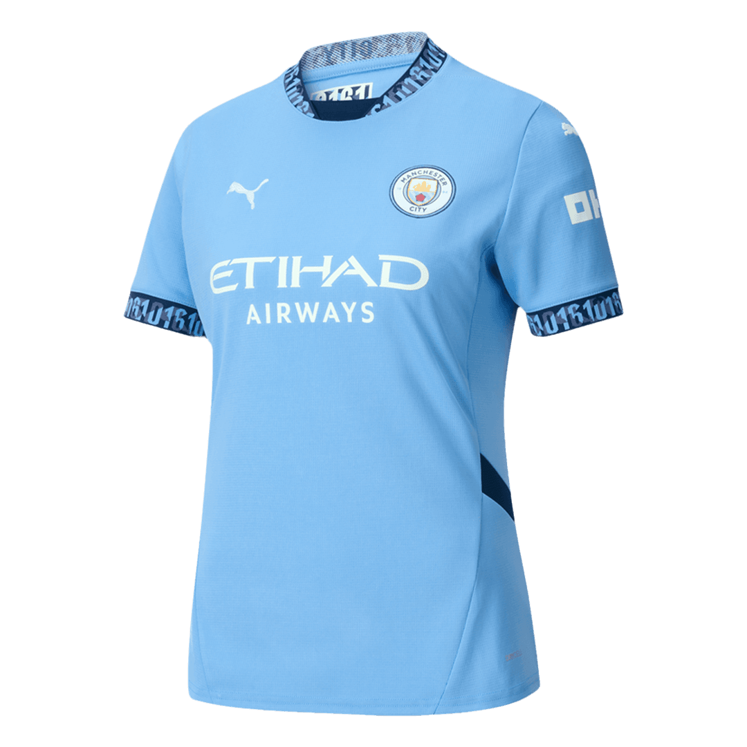 Women Manchester City Home Soccer Jersey - Pro Jersey Shop