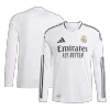 Men's Authentic Real Madrid Home Soccer Long Sleeves Jersey Shirt 2024/25 - Player Version - Pro Jersey Shop