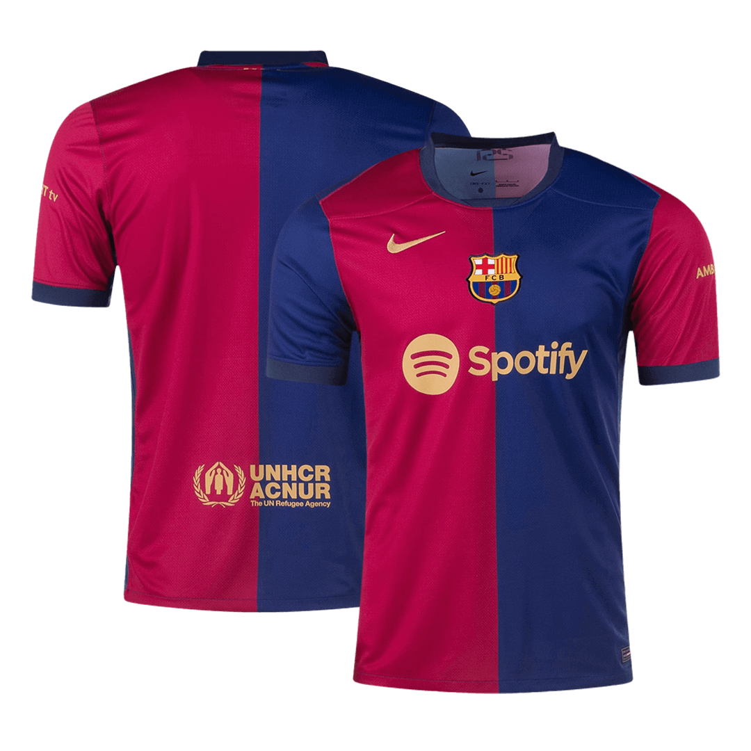 Men's Barcelona Home Soccer Jersey - Fan Version - Pro Jersey Shop