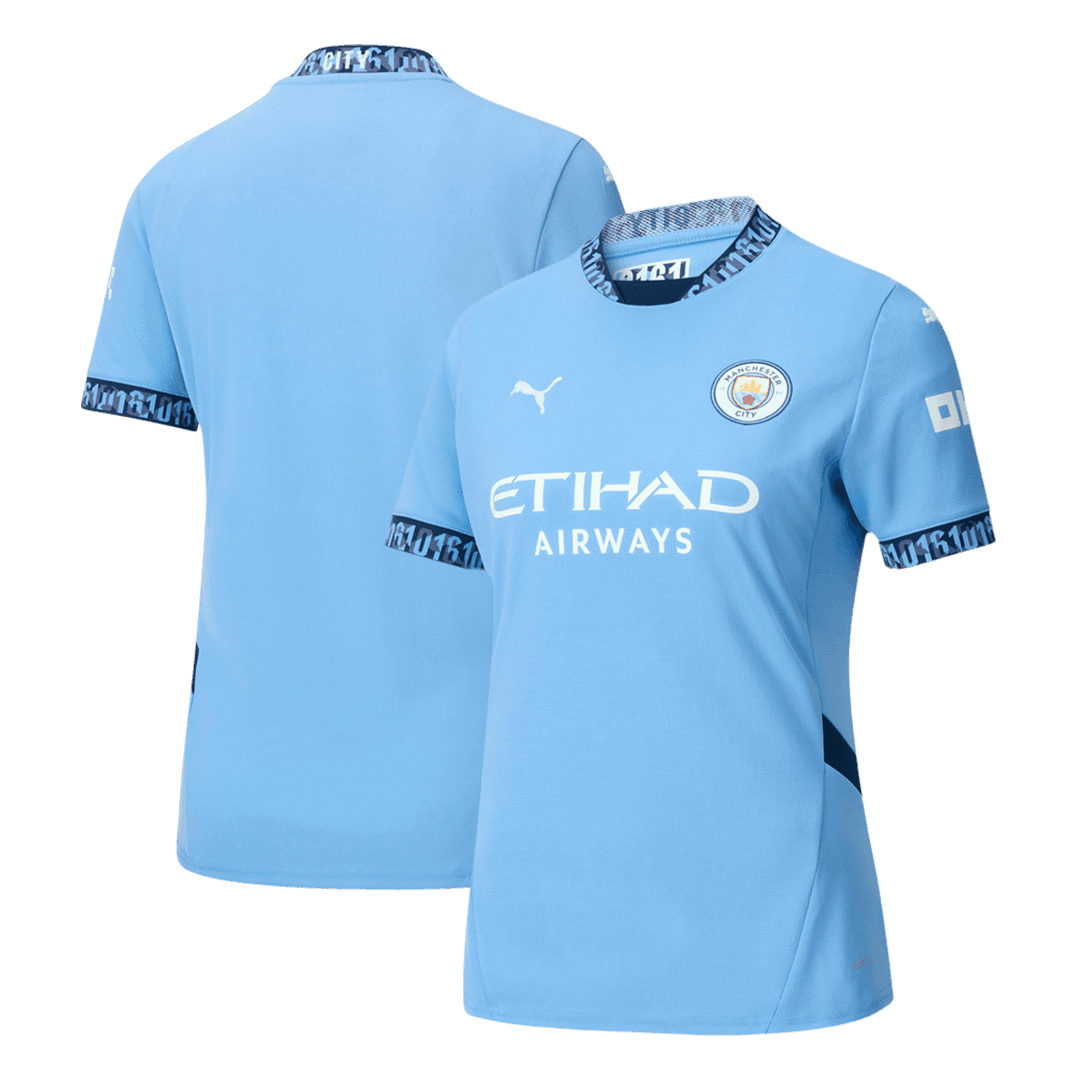 Women Manchester City Home Soccer Jersey - Pro Jersey Shop