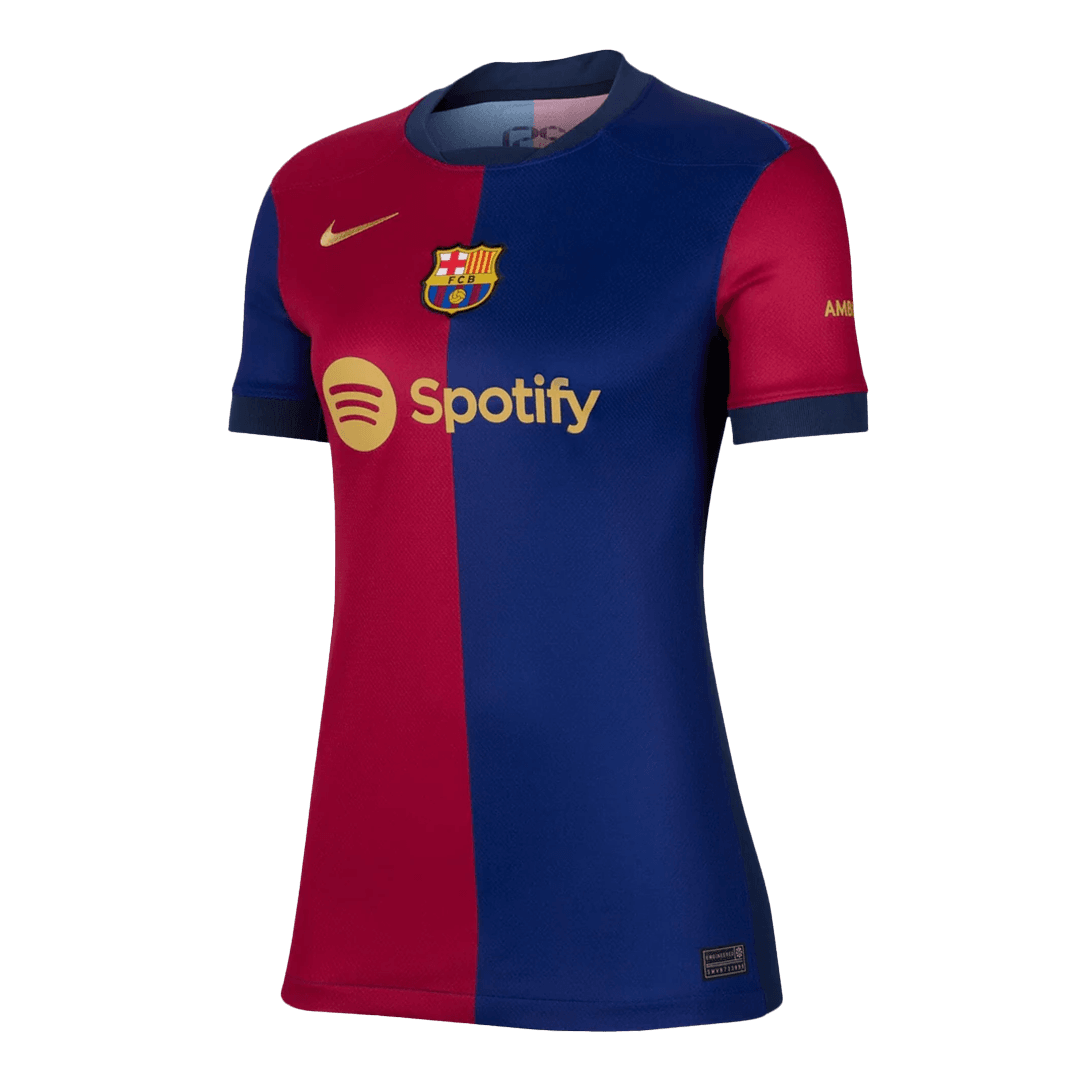 Women's Barcelona Home Soccer Jersey Shirt - Pro Jersey Shop