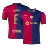 Premium Quality Men's GAVI #6 Barcelona Home Soccer Jersey Shirt 2024/25 - Fan Version - Pro Jersey Shop