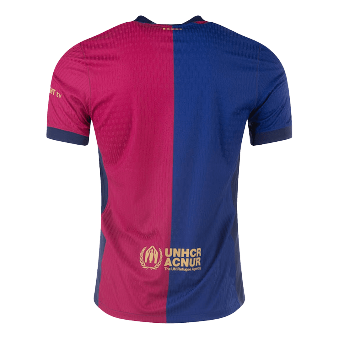 Men's Authentic Barcelona X Travis Scott Home Soccer Jersey Shirt - Player Version - Pro Jersey Shop