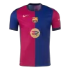 Men's Authentic F.DE JONG #21 Barcelona Home Soccer Jersey Shirt 2024/25 Spotify Logo Without Text- Player Version - Pro Jersey Shop