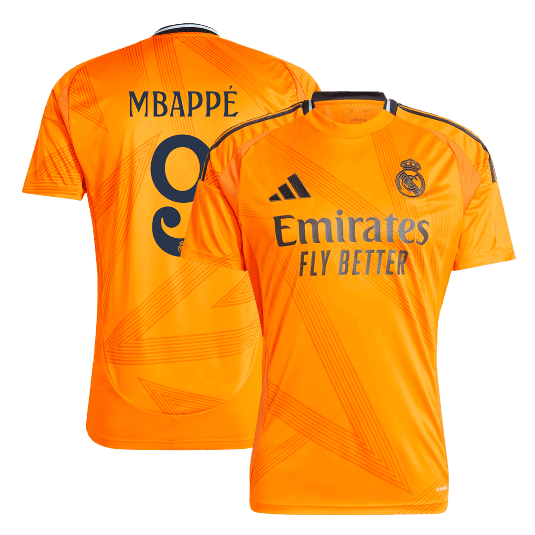 Premium Quality Men's MBAPPÉ #9 Real Madrid Away Soccer Jersey Shirt - Fan Version - Pro Jersey Shop