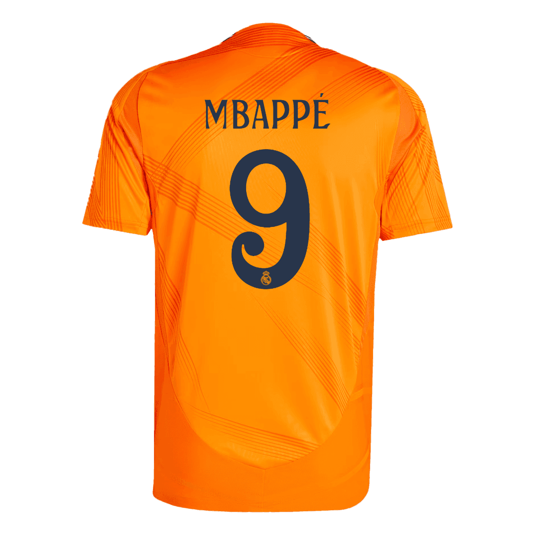 Men's Authentic MBAPPÉ #9 Real Madrid Away Soccer Jersey Shirt - Player Version - Pro Jersey Shop