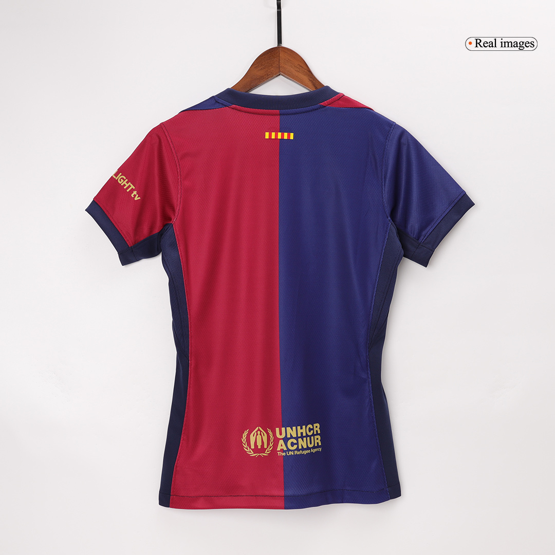 Women's Barcelona Home Soccer Jersey Shirt - Pro Jersey Shop