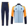 Men's Real Madrid Training Jacket Kit (Jacket+Pants) 2024/25 -Blue - Pro Jersey Shop