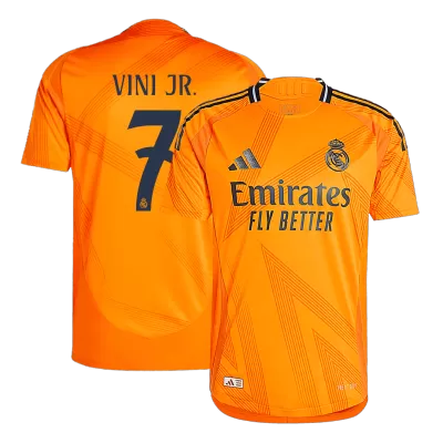 Men's Authentic VINI JR. #7 Real Madrid Away Soccer Jersey Shirt 2024/25 - Player Version - Pro Jersey Shop