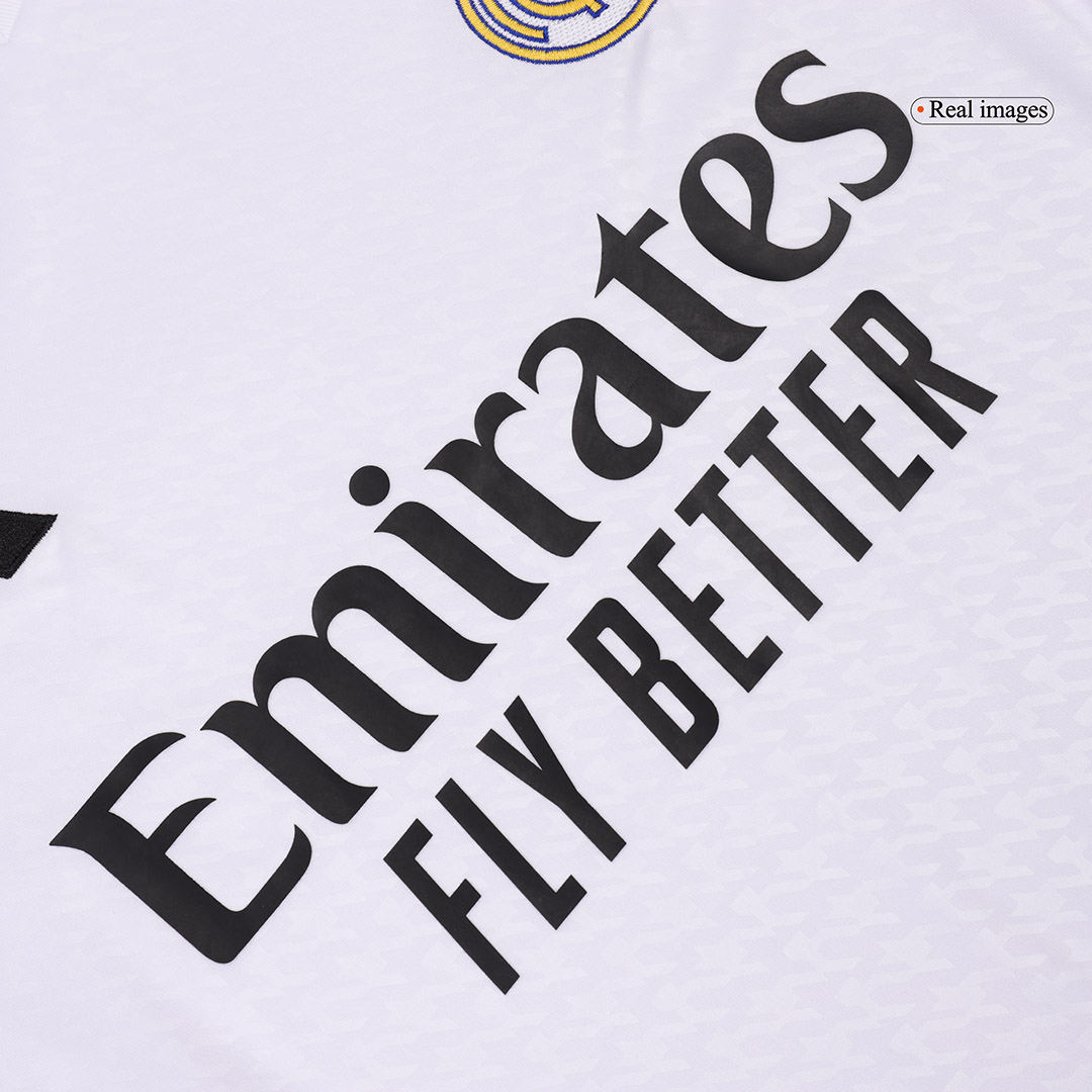 Men's Real Madrid Home Long Sleeves Soccer Jersey Shirt - Fan Version - Pro Jersey Shop