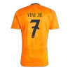 Premium Quality Men's VINI JR. #7 Real Madrid Away Soccer Jersey Shirt 2024/25 - Fan Version - Pro Jersey Shop