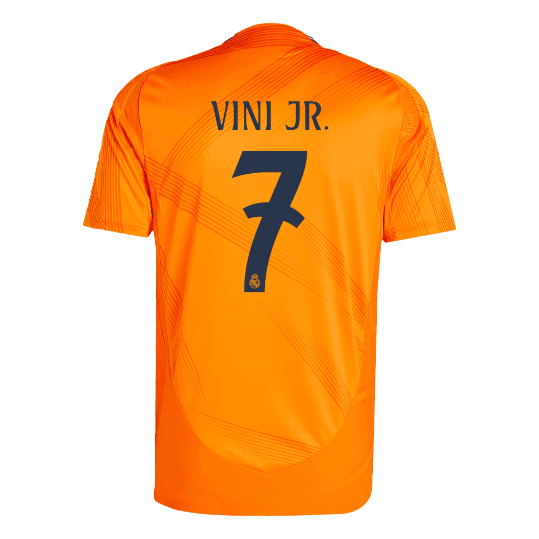 Men's Authentic VINI JR. #7 Real Madrid Away Soccer Jersey Shirt - Player Version - Pro Jersey Shop