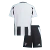 Kids Juventus Home Soccer Jersey Kit (Jersey+Shorts) 2024/25 - Pro Jersey Shop