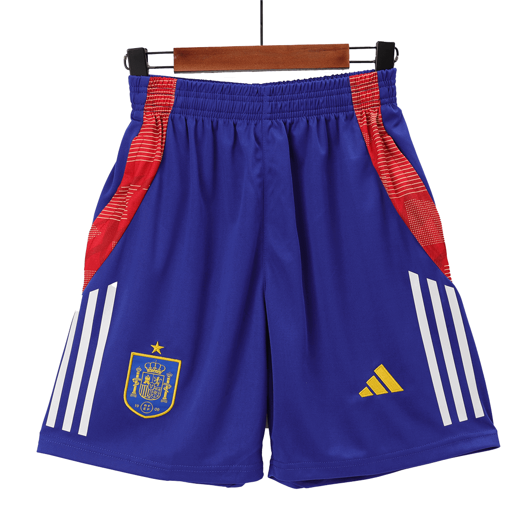 Men's Spain Pre-Match Pre-Match Training Soccer Shorts Euro - Pro Jersey Shop
