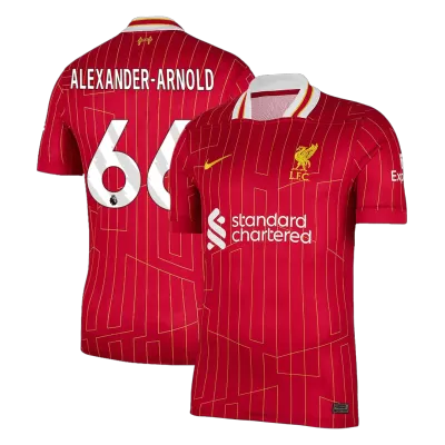 Premium Quality Men's ALEXANDER-ARNOLD #66 Liverpool Home Soccer Jersey Shirt 2024/25 - Fan Version - Pro Jersey Shop