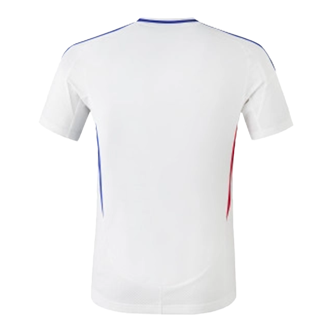 Men's Olympique Lyonnais Home Soccer Jersey Shirt - Fan Version - Pro Jersey Shop