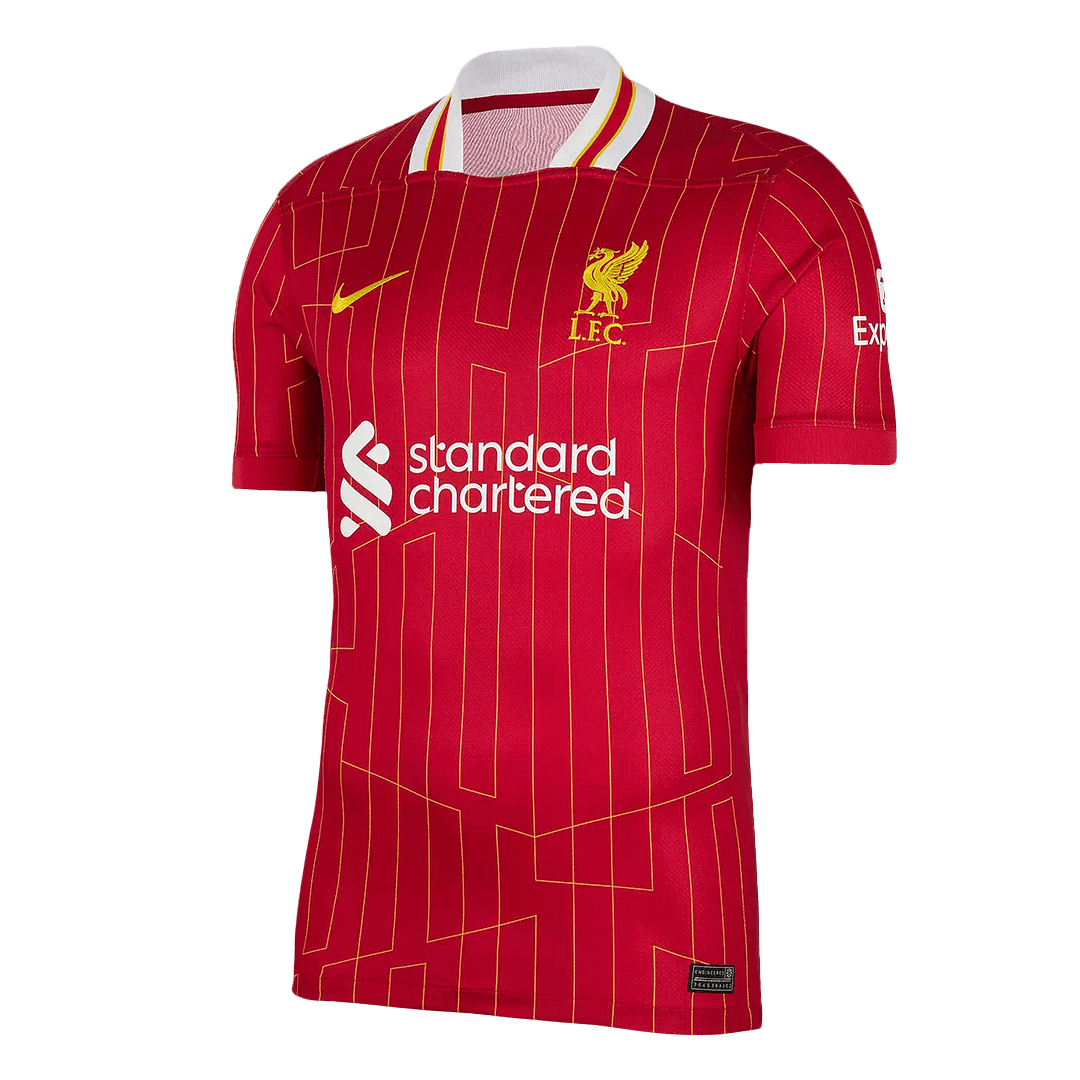 Premium Quality Men's CHAMPIONS #20 Liverpool Home Soccer Jersey Shirt - Fan Version - Pro Jersey Shop