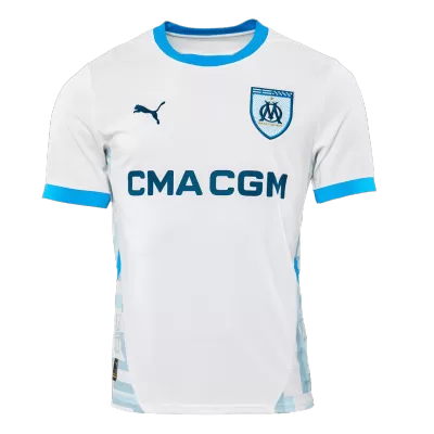 Men's Marseille Home Soccer Jersey Shirt 2024/25 - Fan Version - Pro Jersey Shop